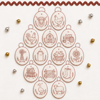 🧵Beginner-Friendly DIY Heirloom Oval Embroidery Ornament Kit Collection | Complete Kit with All Tools & Step-by-Step Guide Included 💕