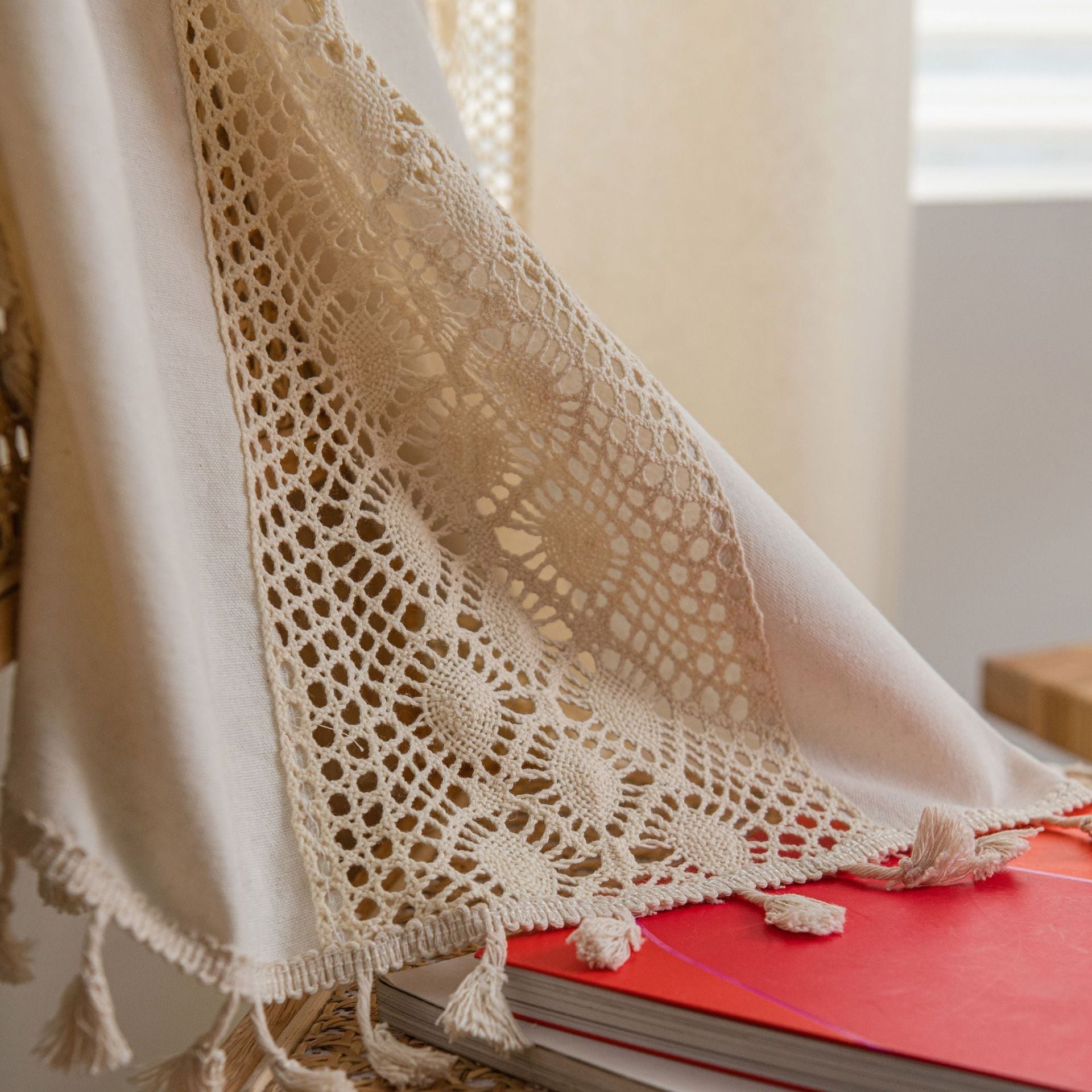 Fiore Di Latte Beige Curtain