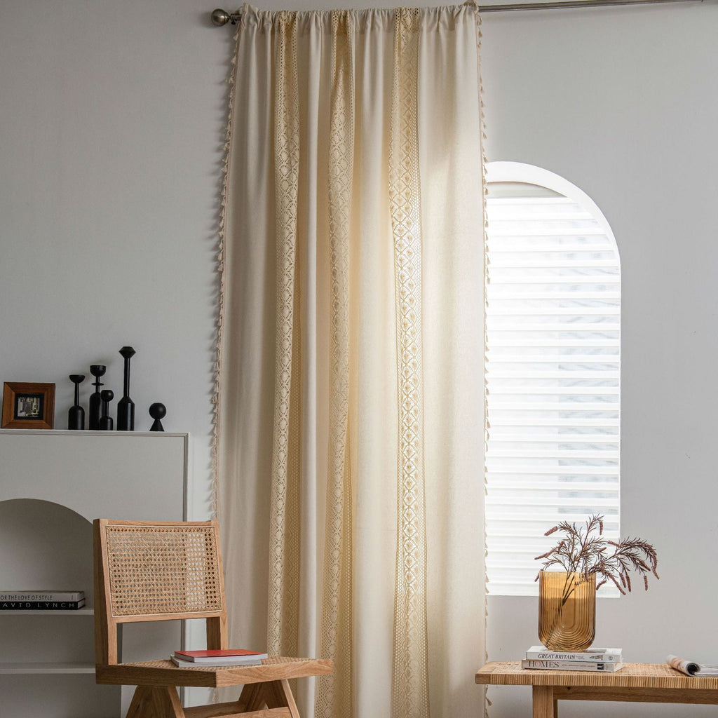 Fiore Di Latte Beige Curtain