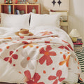 Floral Bloom Cozy Throw