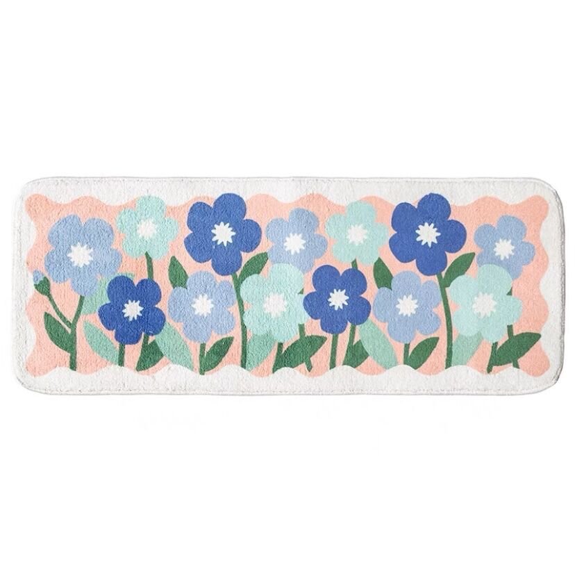 Floral Floor Mat Collection