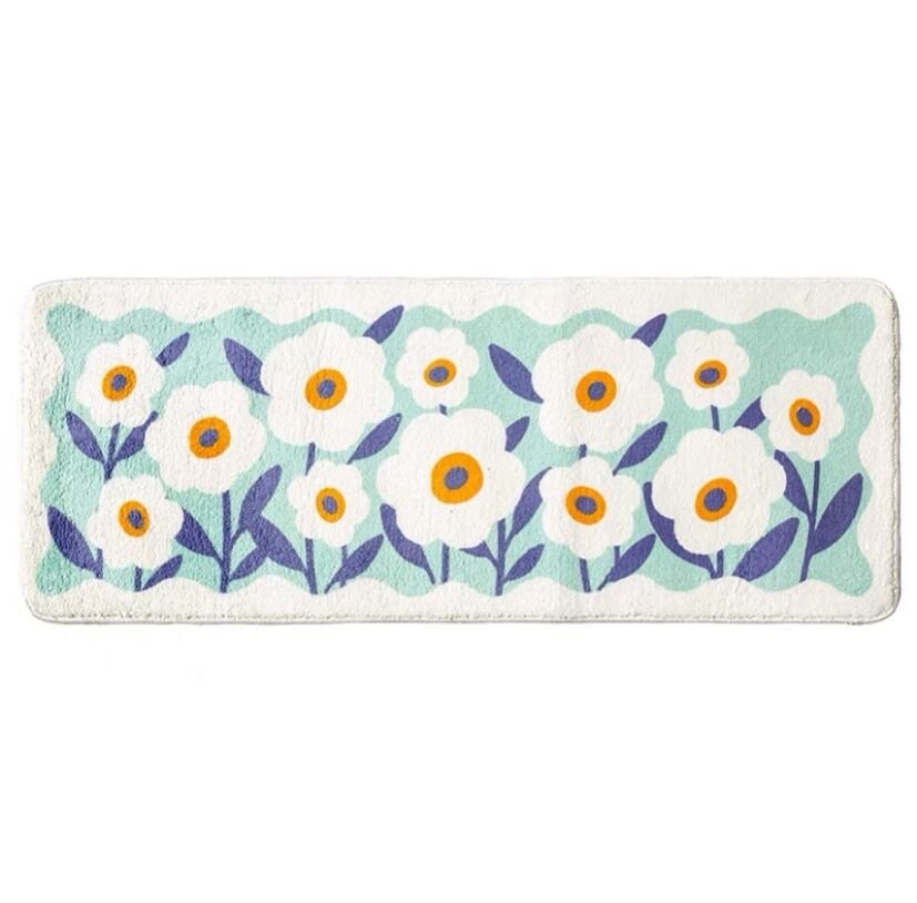 Floral Floor Mat Collection