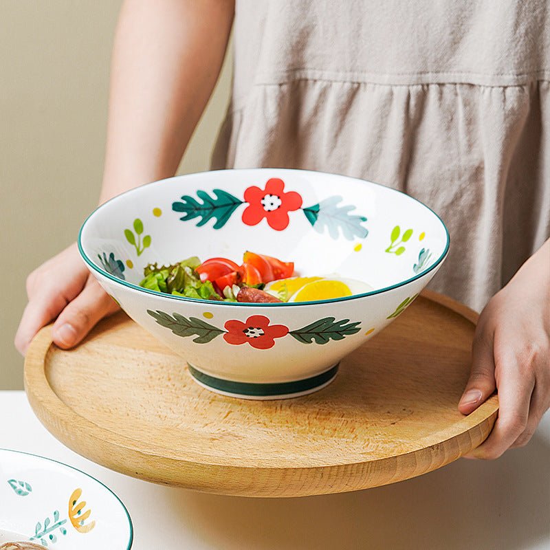Floral Fusion Noodle Bowl