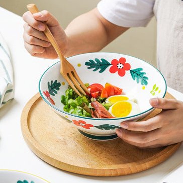 Floral Fusion Noodle Bowl