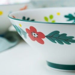 Floral Fusion Noodle Bowl