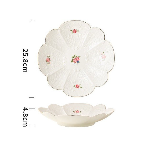 Floral Plate