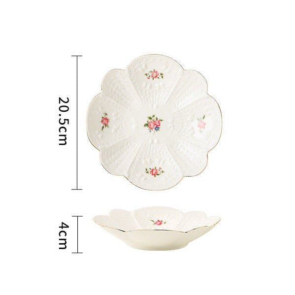 Floral Plate