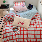 Mint & Cherry Bedding Set