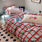 Mint & Cherry Bedding Set