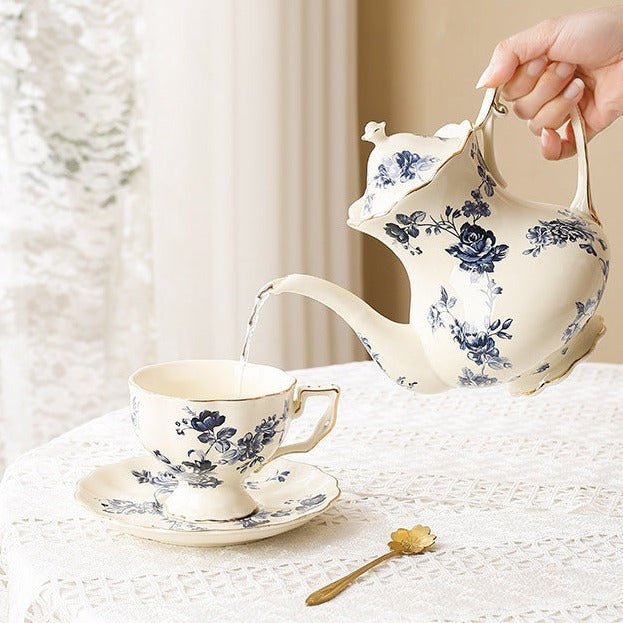 French Countryside Teacup & Pot