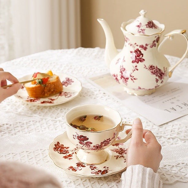 French Countryside Teacup & Pot