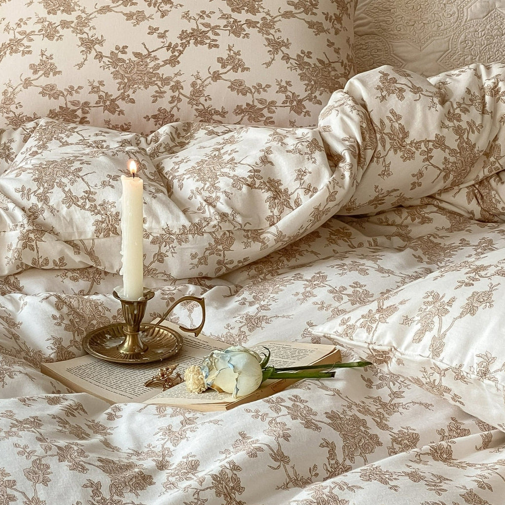 French Foliage Style Quilt Cover Set