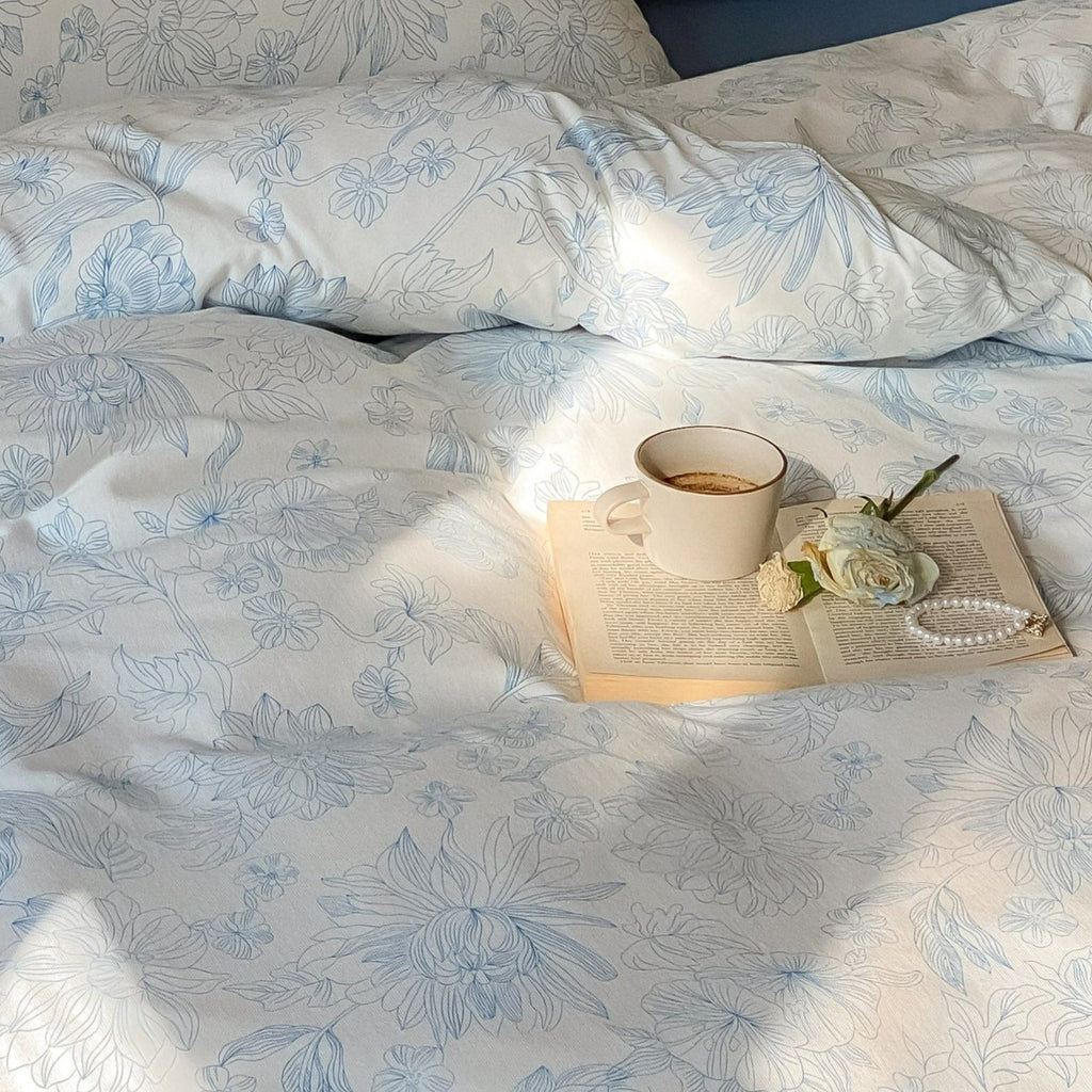 French Foliage Style Quilt Cover Set