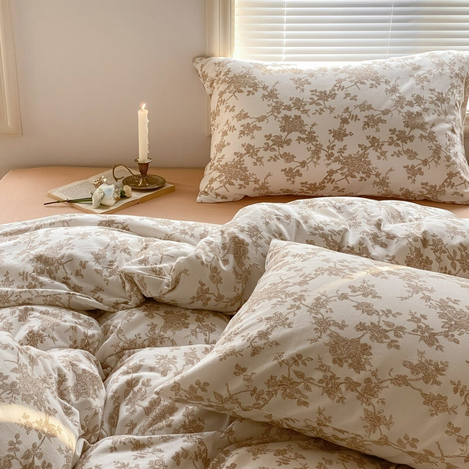 French Foliage Style Quilt Cover Set