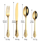 French Luxury Court Cutlery Set