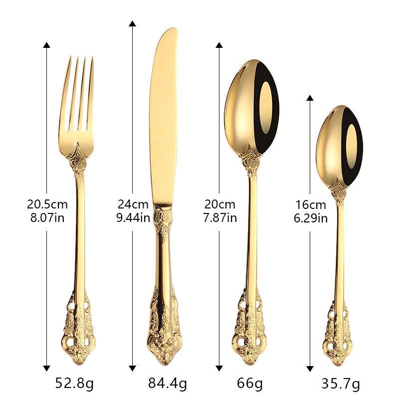 French Luxury Court Cutlery Set