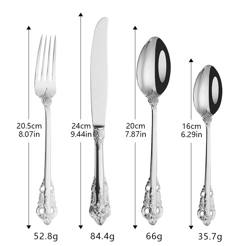 French Luxury Court Cutlery Set