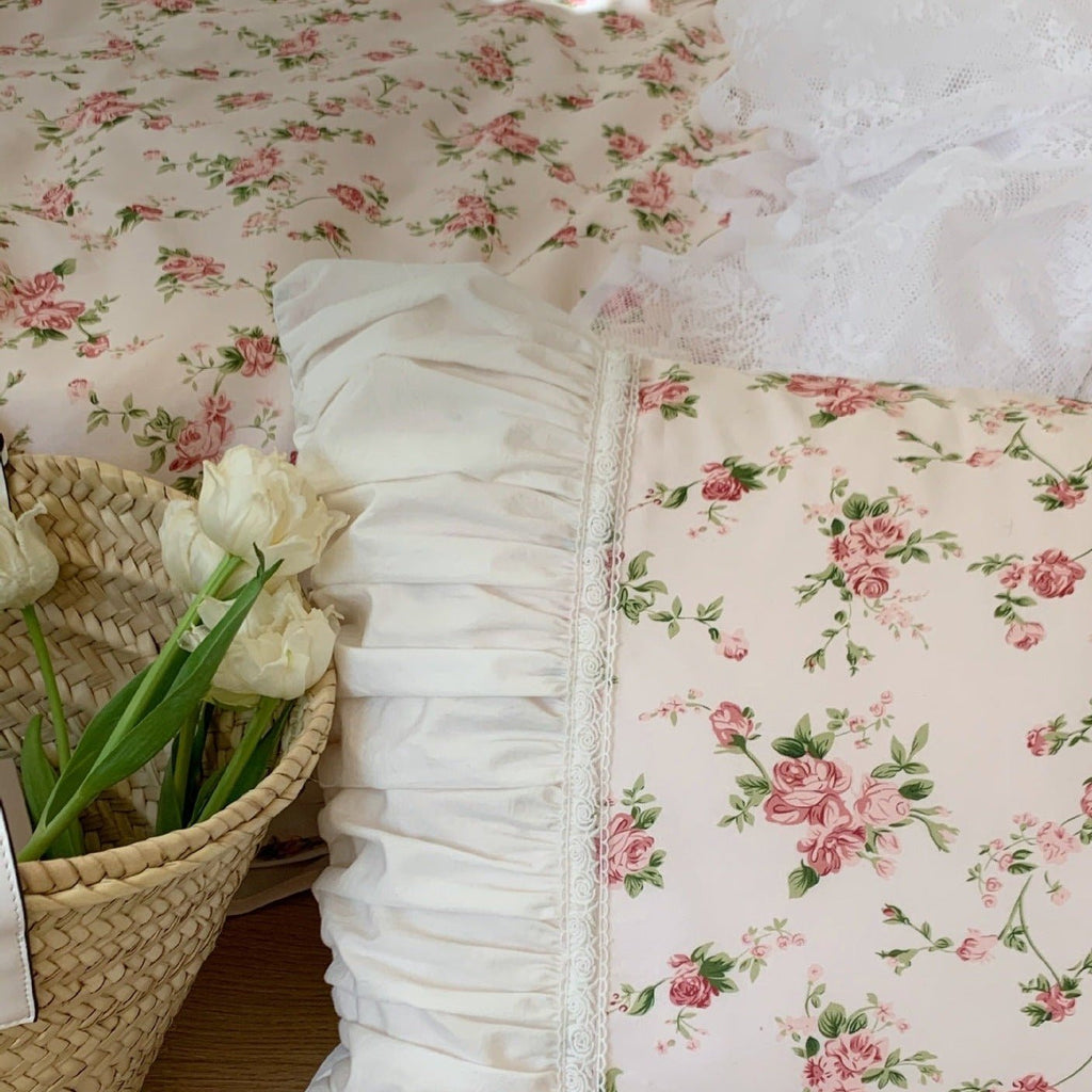 French Poppy Quilt Cover Set