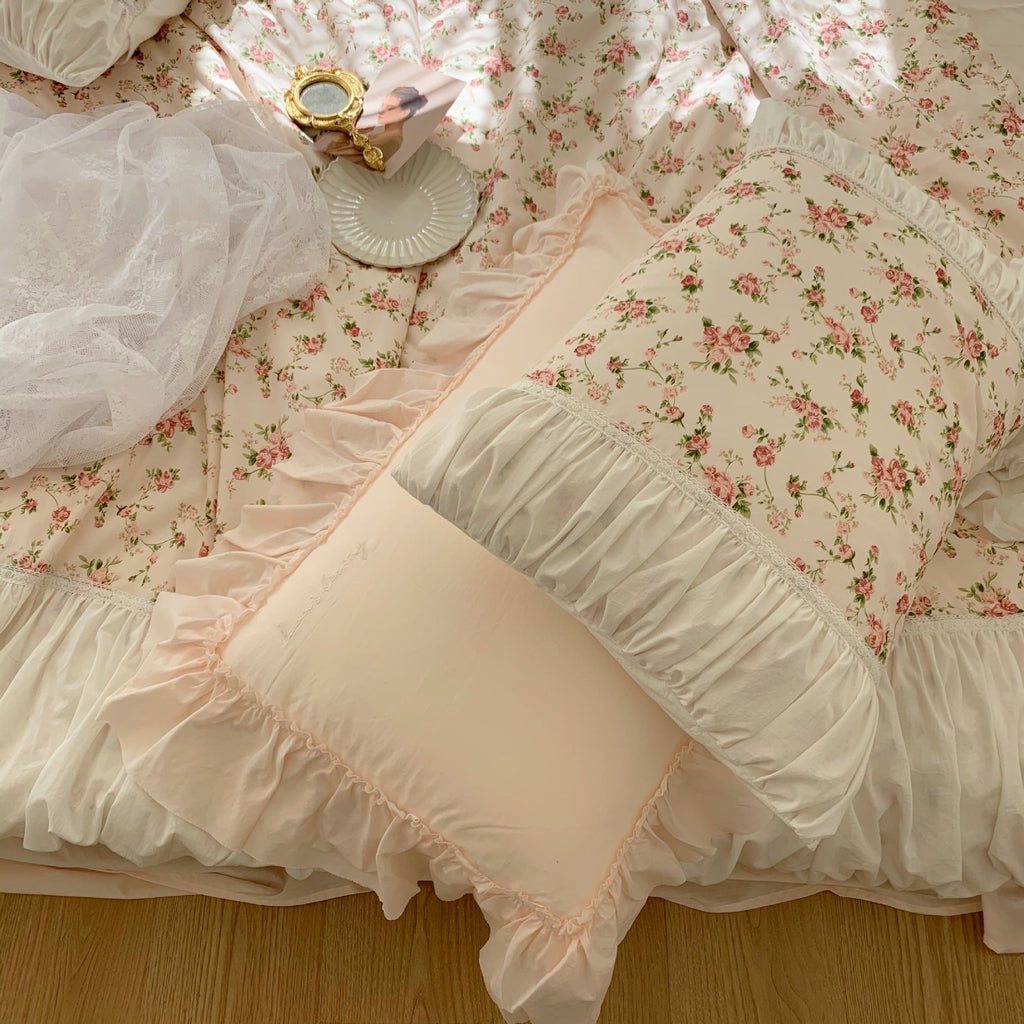 French Poppy Quilt Cover Set
