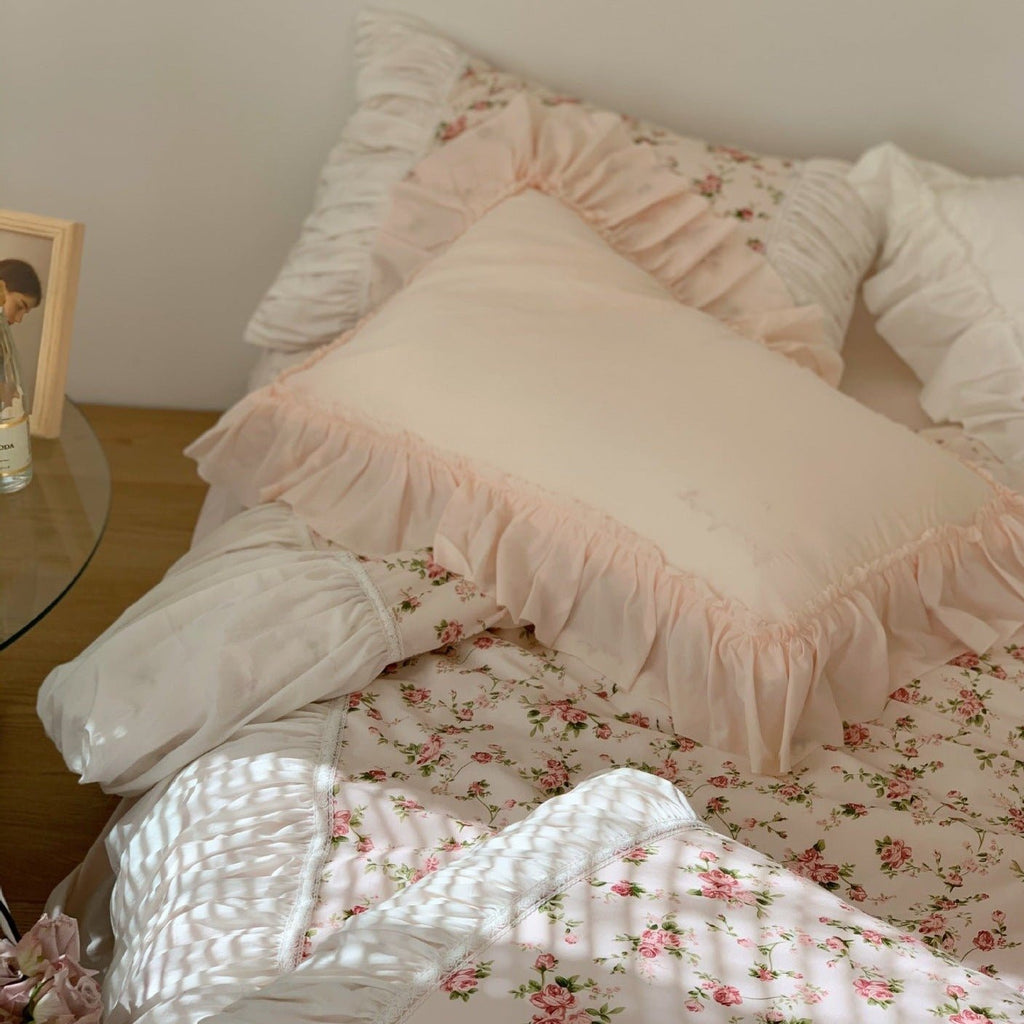 French Poppy Quilt Cover Set