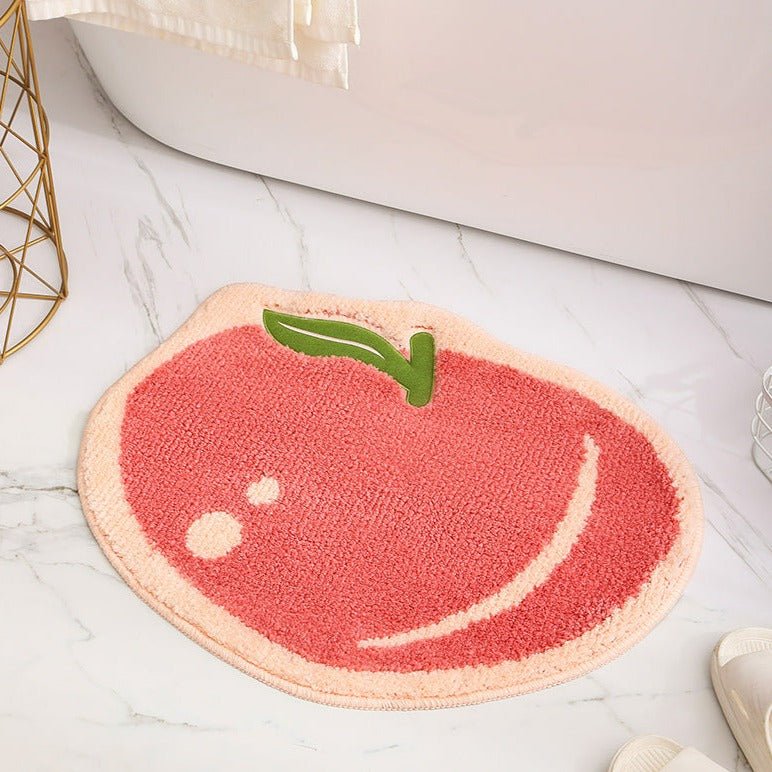 Peach Splash Bath Mat - FINAL SALE