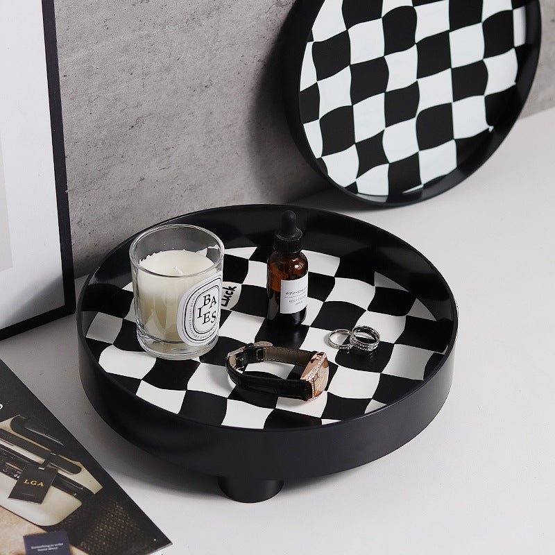 Funky Checker Tray
