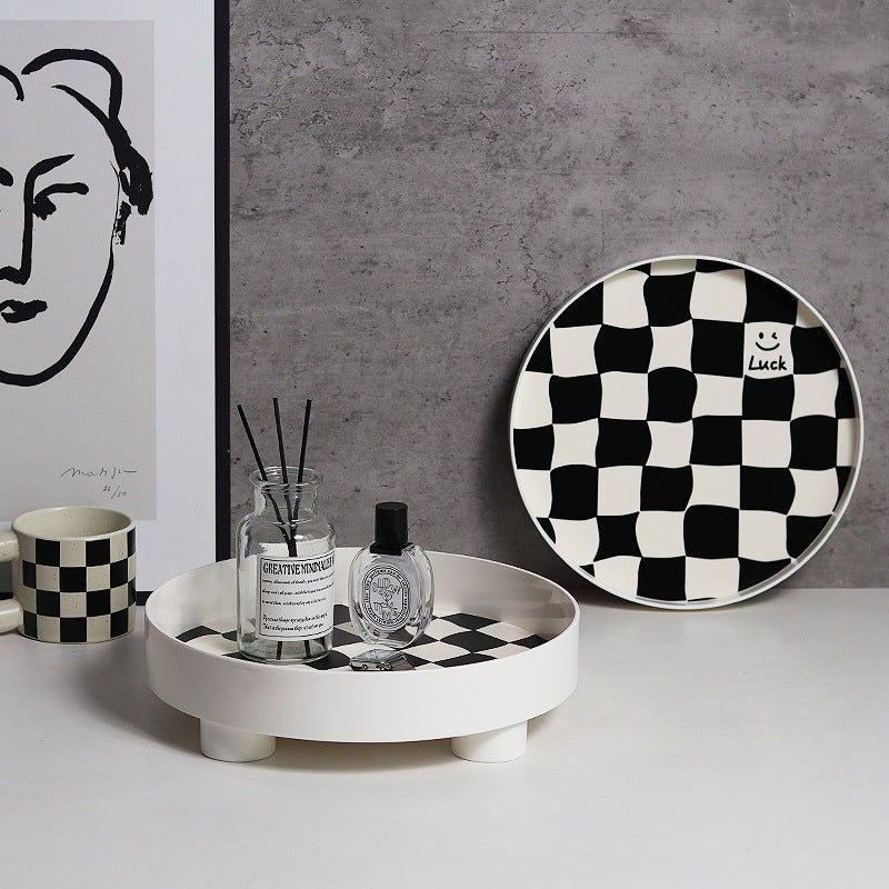 Funky Checker Tray