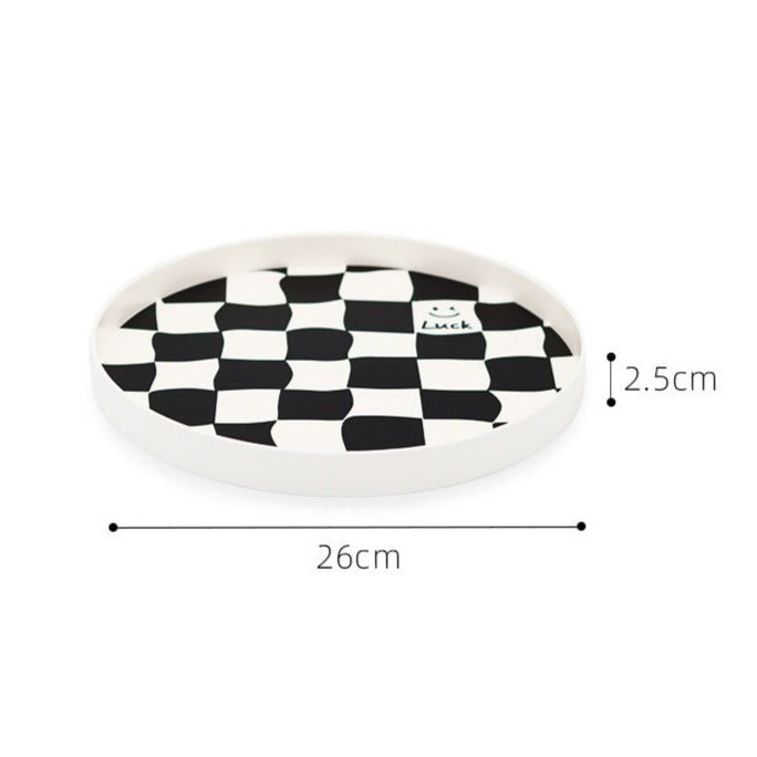 Funky Checker Tray