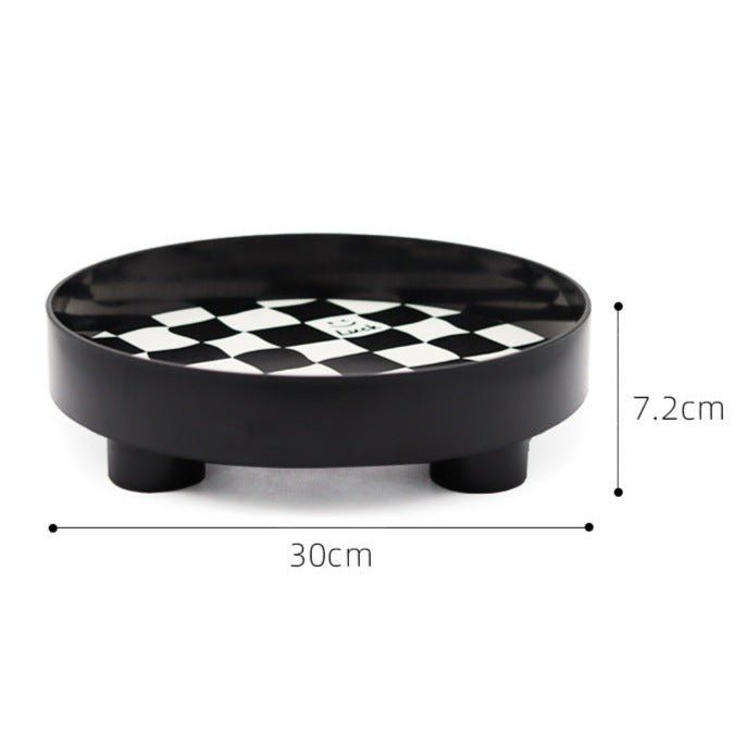 Funky Checker Tray
