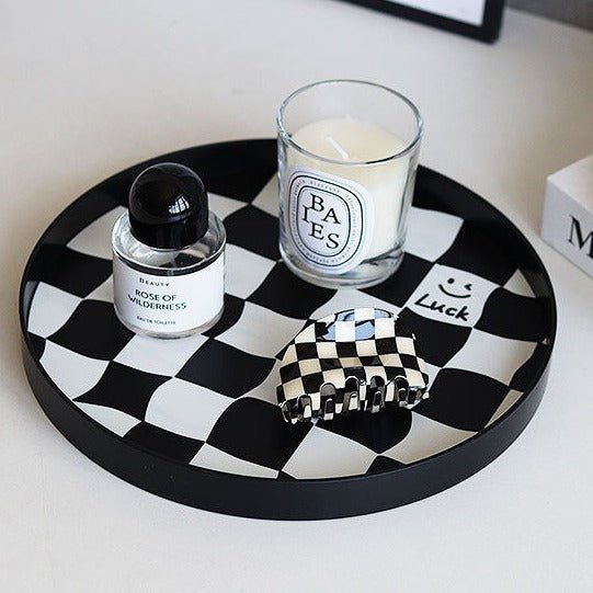 Funky Checker Tray