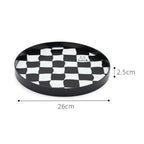 Funky Checker Tray
