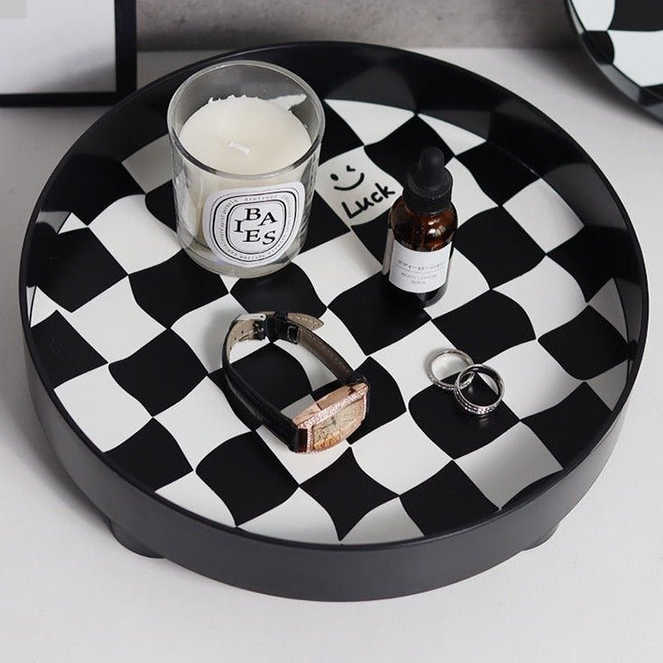 Funky Checker Tray
