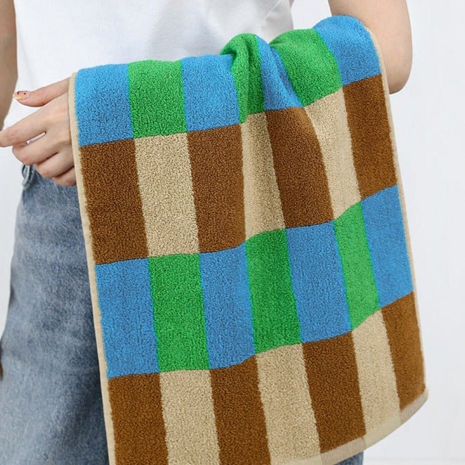 Funky Checkered Towel