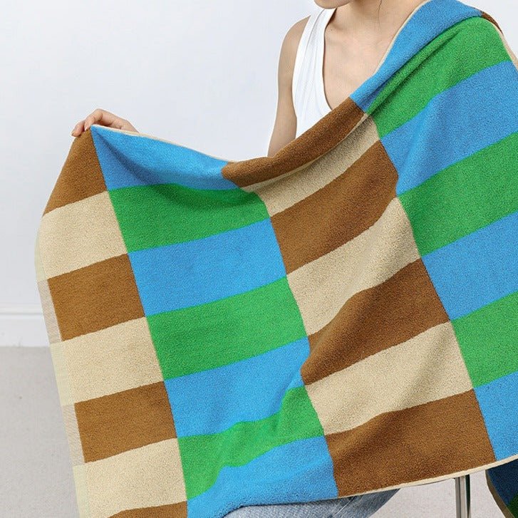 Funky Checkered Towel