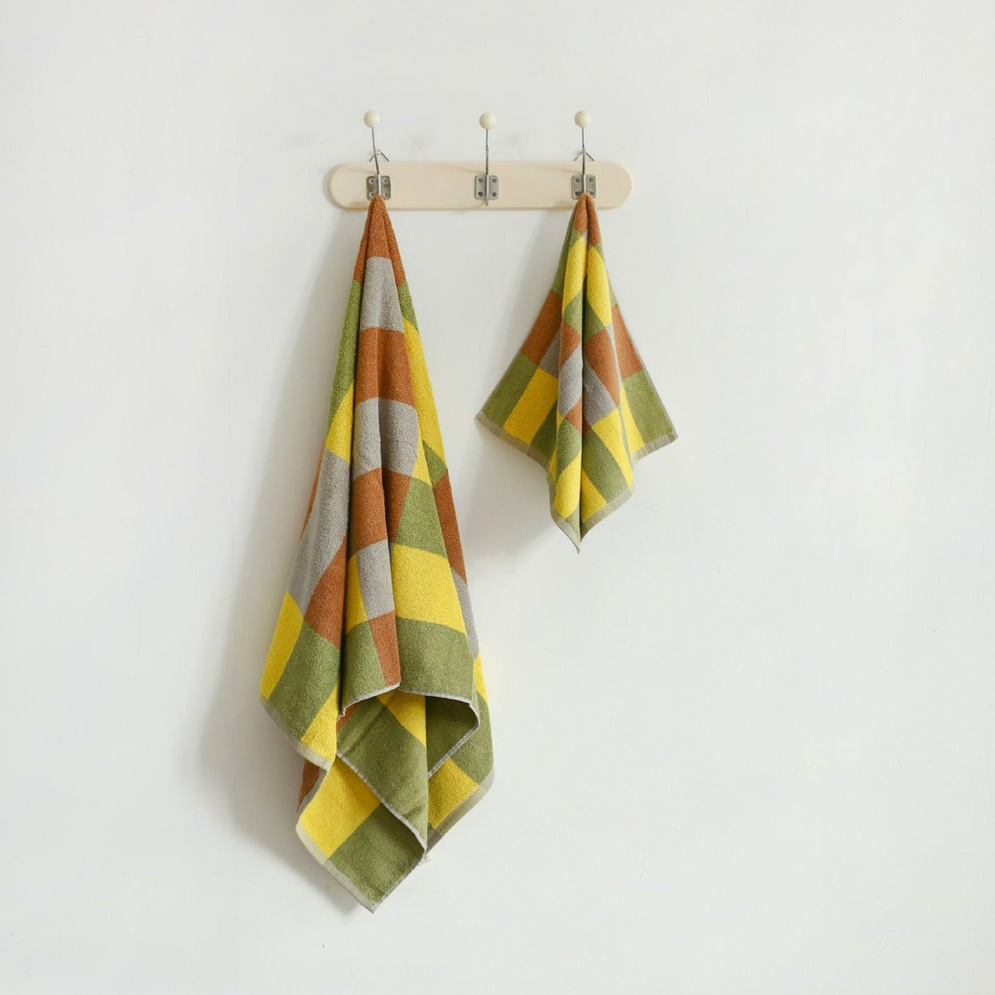 Funky Checkered Towel