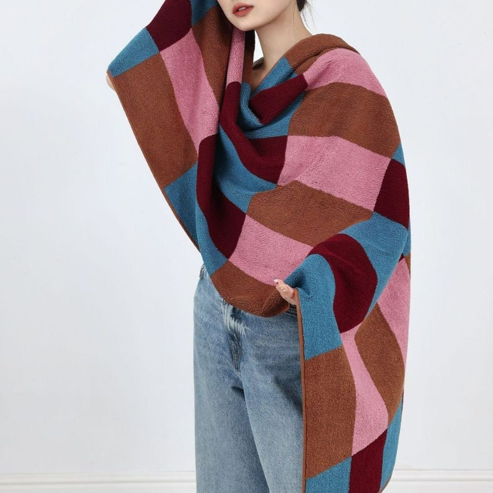 Funky Checkered Towel