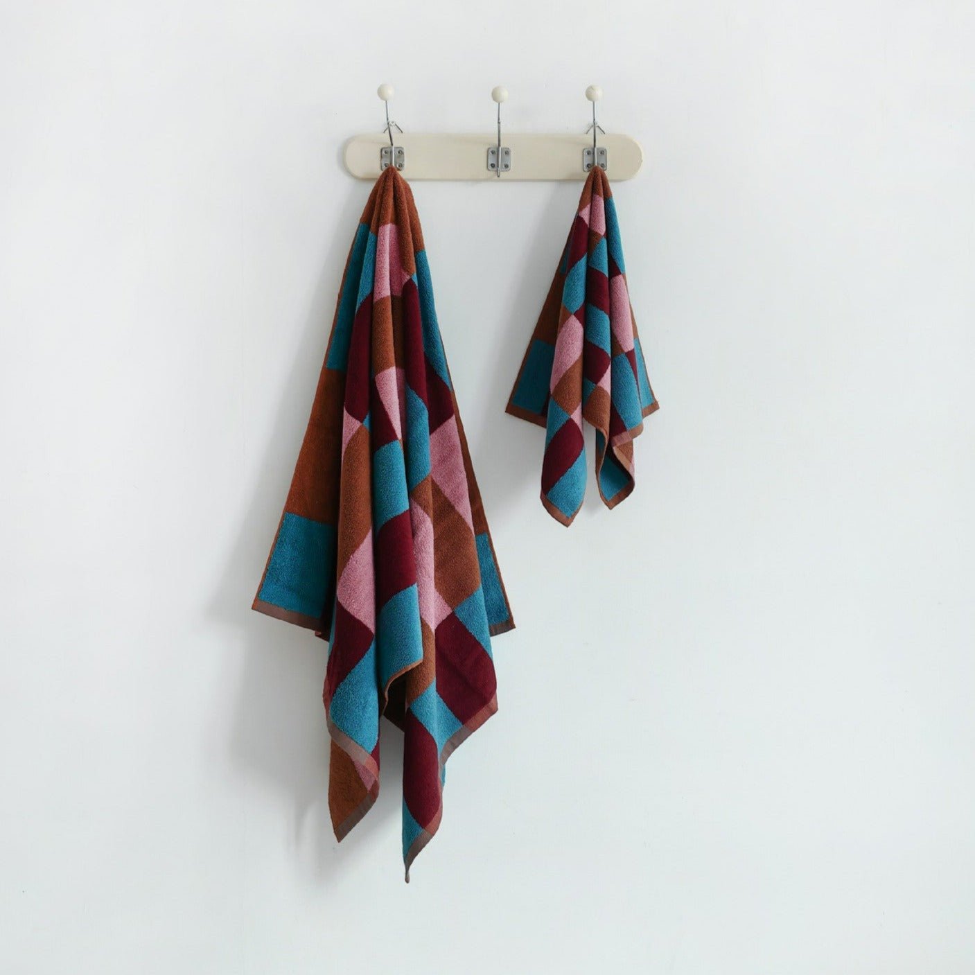 Funky Checkered Towel