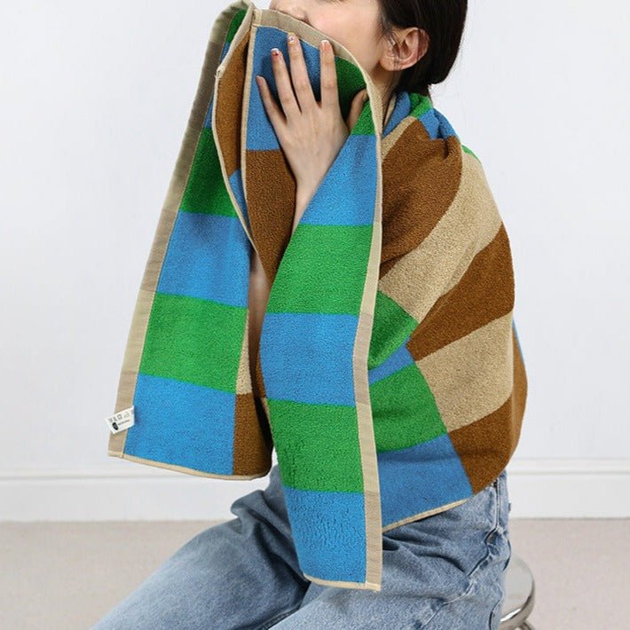 Funky Checkered Towel