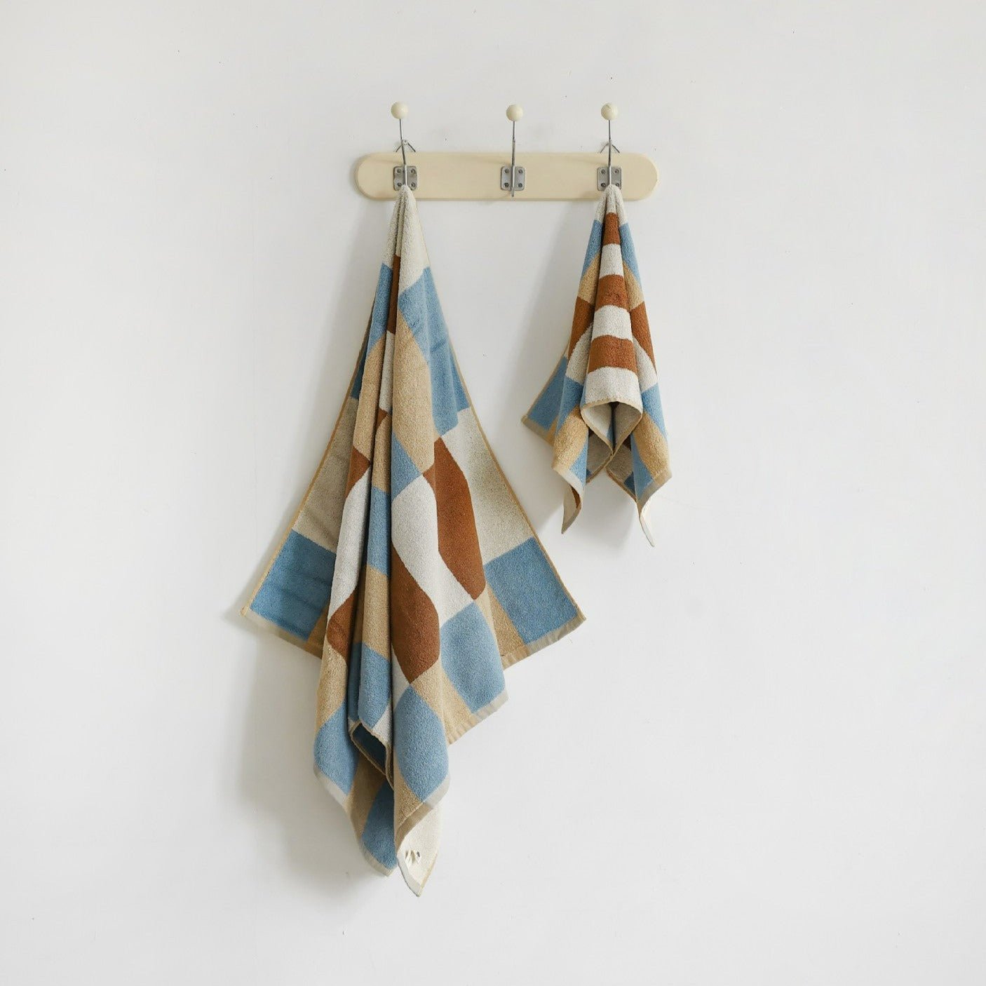 Funky Checkered Towel