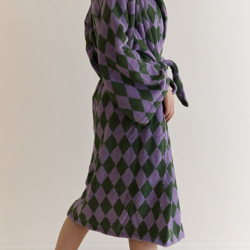Queen of Diamonds Bathrobe Unisex Collection