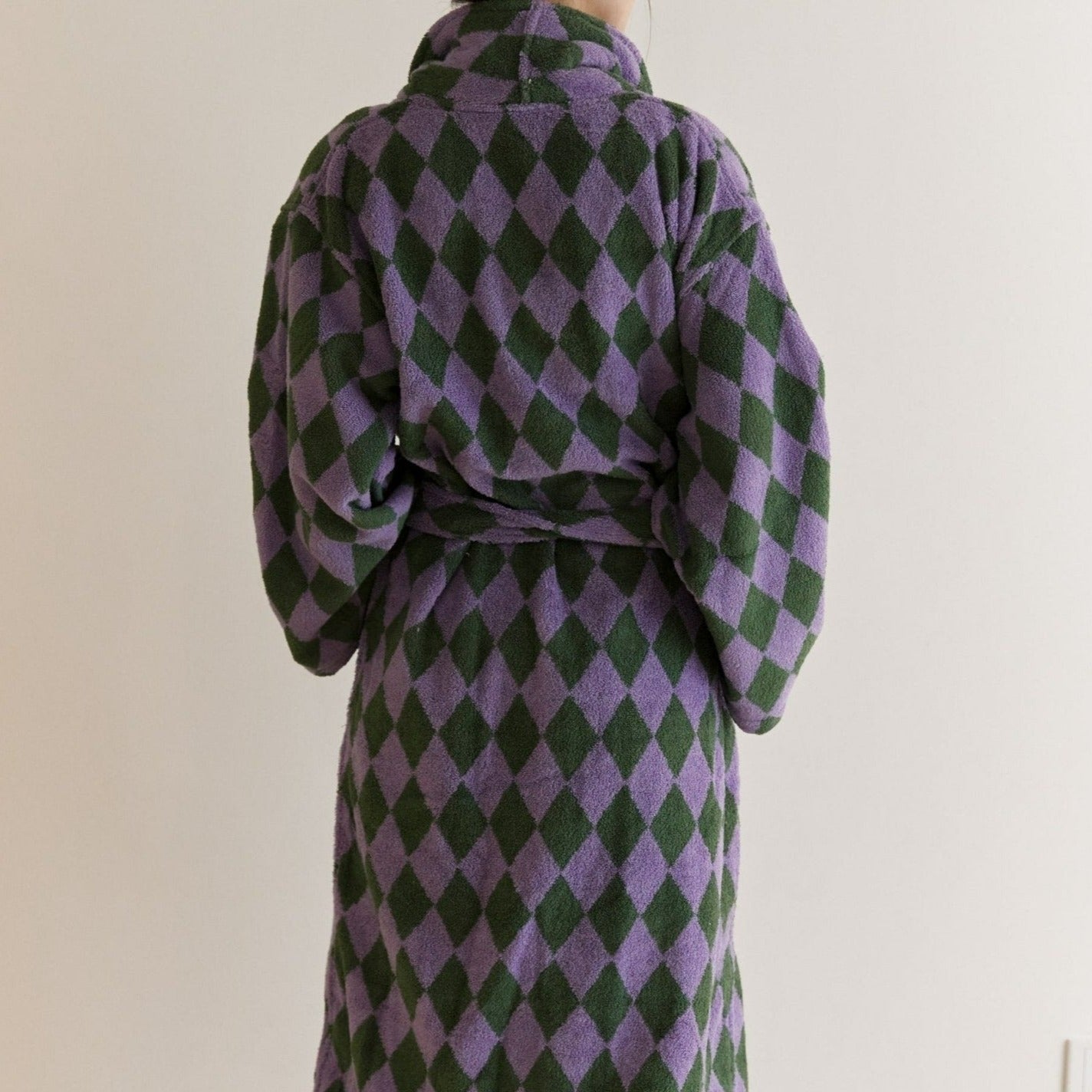 Queen of Diamonds Bathrobe Unisex Collection