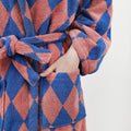 Funky Diamonds Bathrobe Unisex Collection