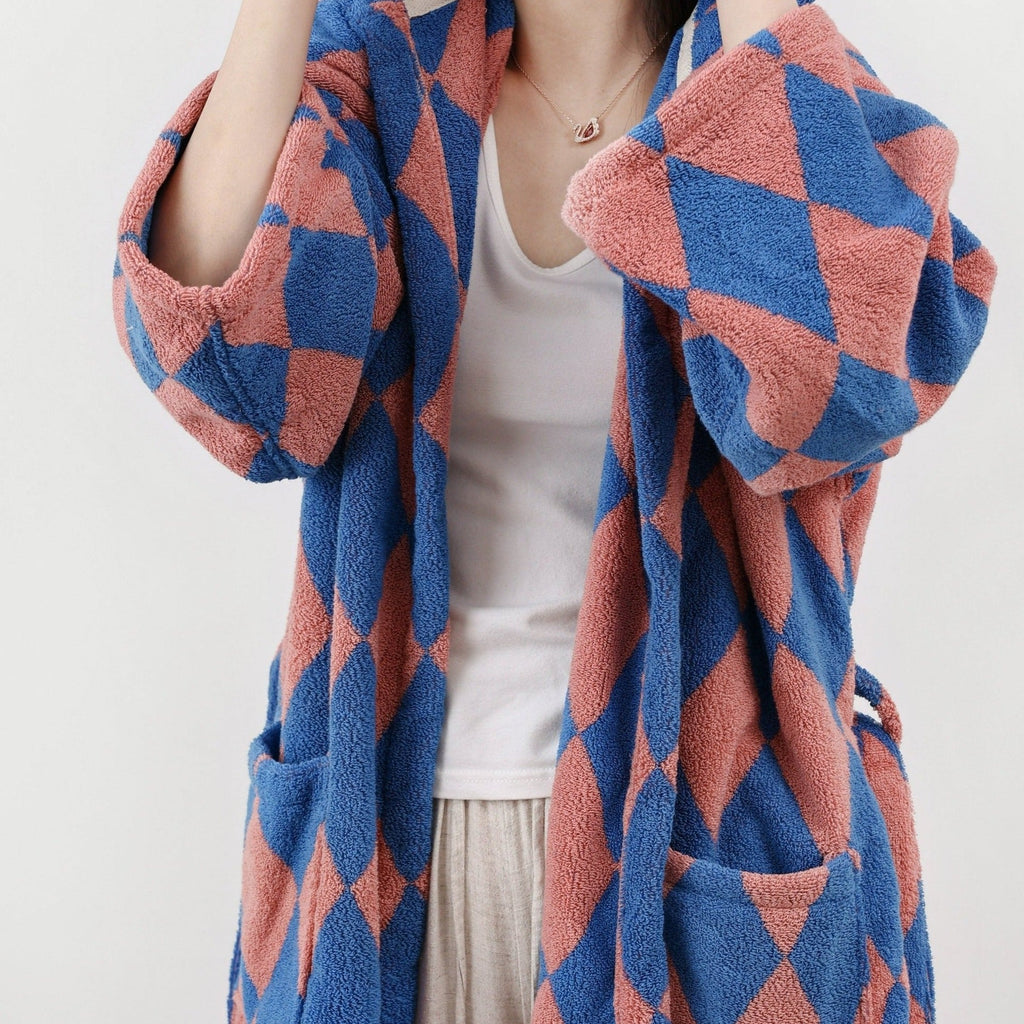 Funky Diamonds Bathrobe Unisex Collection