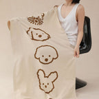 Fur Friends Towel Set