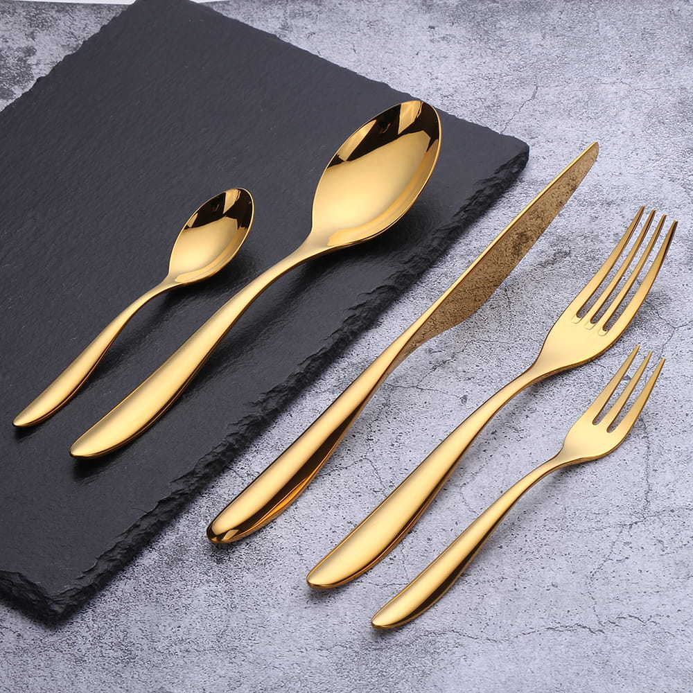 Aristo Gold Luxury Stainless Steel Cutlery Set