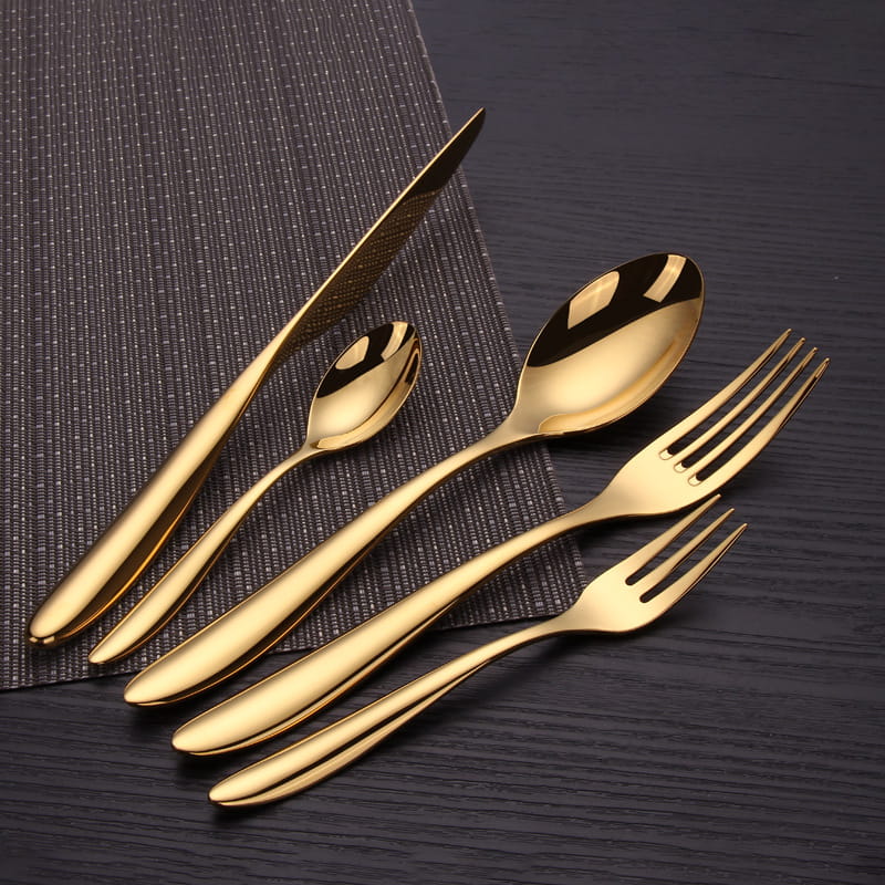 Aristo Gold Luxury Stainless Steel Cutlery Set