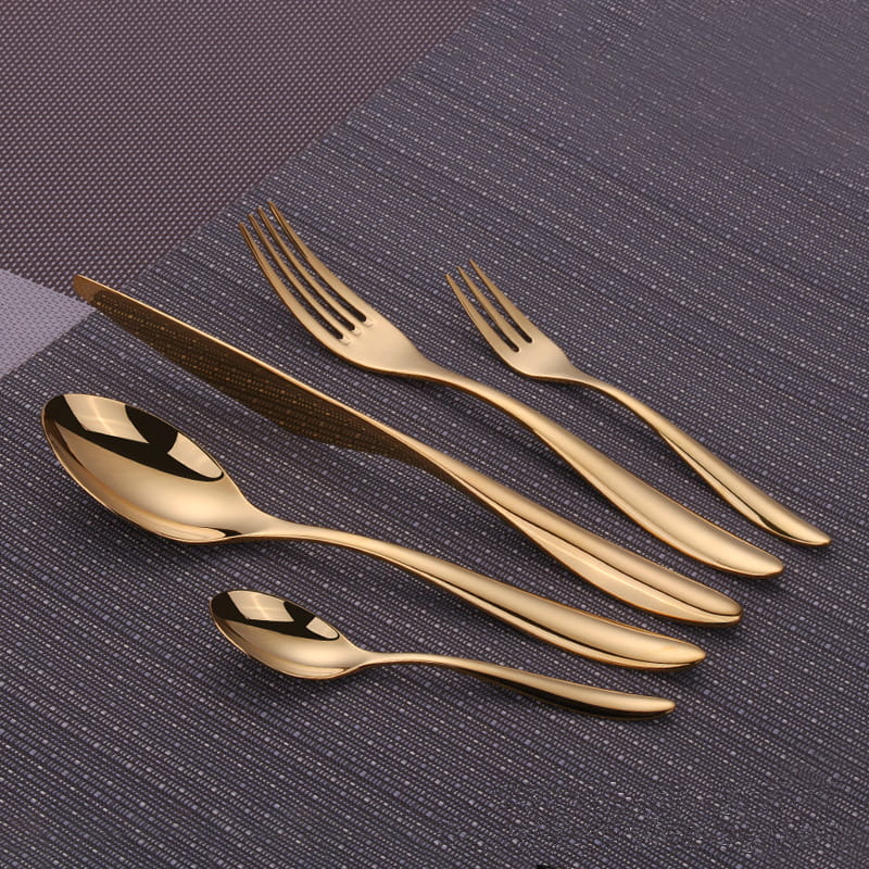 Aristo Gold Luxury Stainless Steel Cutlery Set