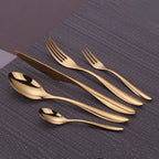 Aristo Gold Luxury Stainless Steel Cutlery Set