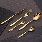 Aristo Gold Luxury Stainless Steel Cutlery Set
