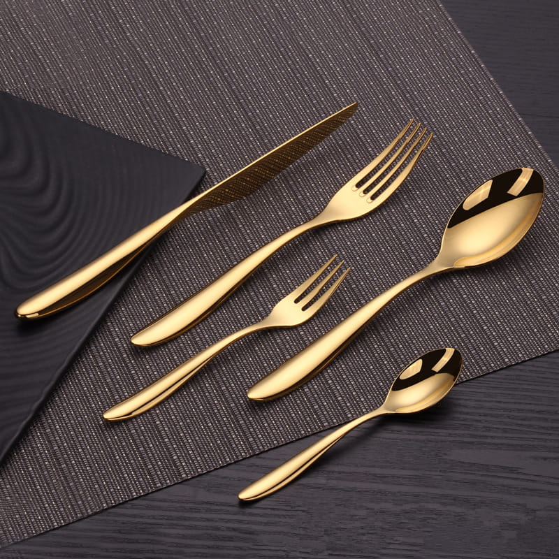 Aristo Gold Luxury Stainless Steel Cutlery Set